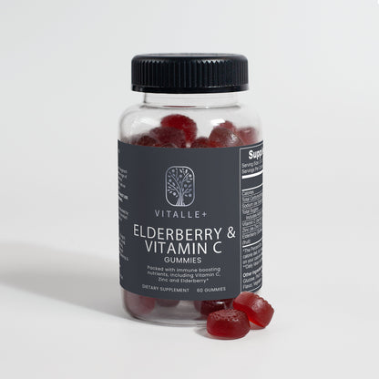 Vitalle+ Elderberry & Vitamin C Gummies