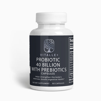 Vitalle+ Probiotic 40 Billion with Prebiotics