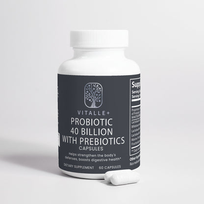 Vitalle+ Probiotic 40 Billion with Prebiotics