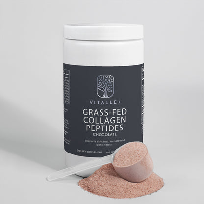 Vitalle+ Grass-Fed Collagen Peptides Powder (Chocolate)