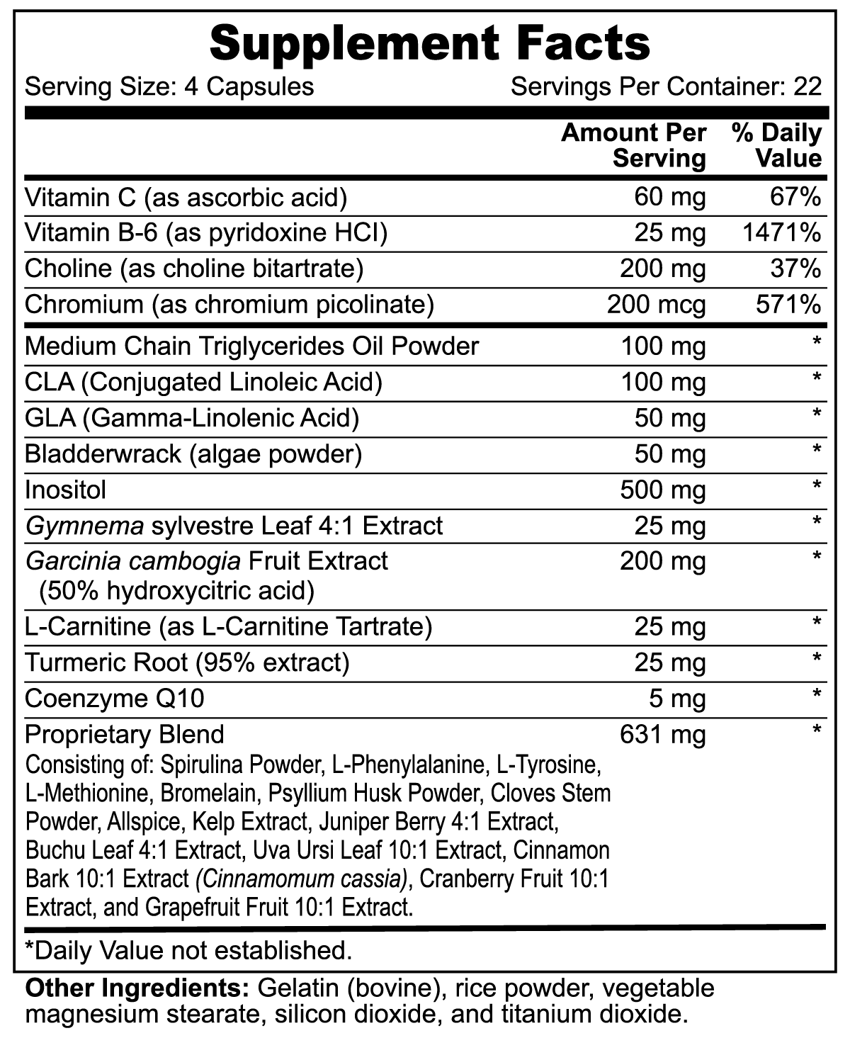 Vitalle+ Super Fat Burner with MCT