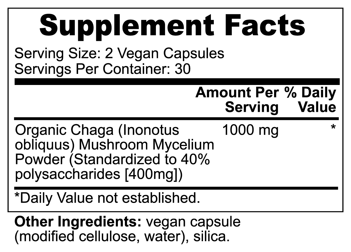 Vitalle+ Chaga Mushroom