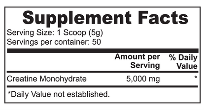 Vitalle+ Creatine Monohydrate